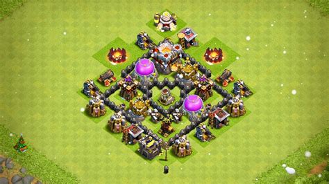 Clash of clans base th 4